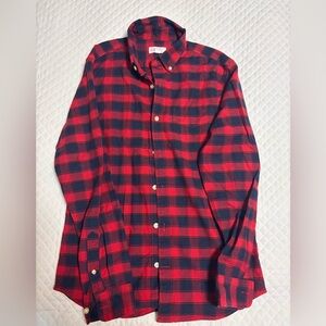 Gap poplin print shirt NWOT